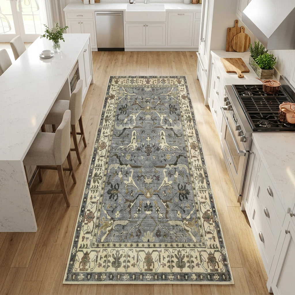 Muddy Carpet Duskfall Washable Area Rugs for Living Room, Bedroom & Dining Room – Modern Soft Low Pile Non Slip Carpet – Pet Friendly Waterproof Foldable Rugs for Home