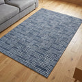 Muddy Carpet Cipher Washable Area Rugs for Living Room, Bedroom & Dining Room – Modern Soft Low Pile Non Slip Carpet – Pet Friendly Waterproof Foldable Rugs for Home