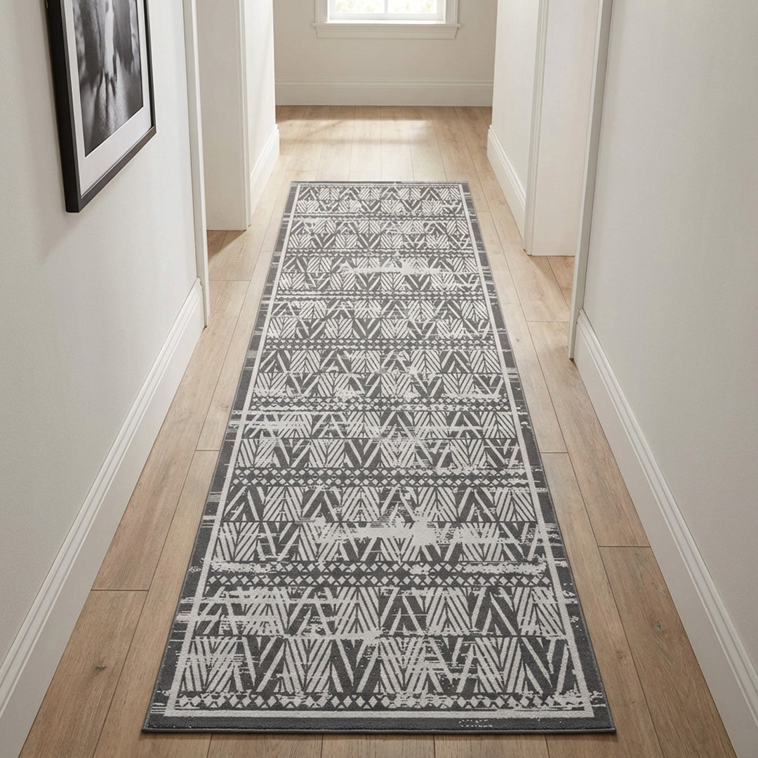 Muddy Carpet Zenith Washable Area Rugs for Living Room, Bedroom & Dining Room – Modern Soft Low Pile Non Slip Carpet – Pet Friendly Waterproof Foldable Rugs for Home