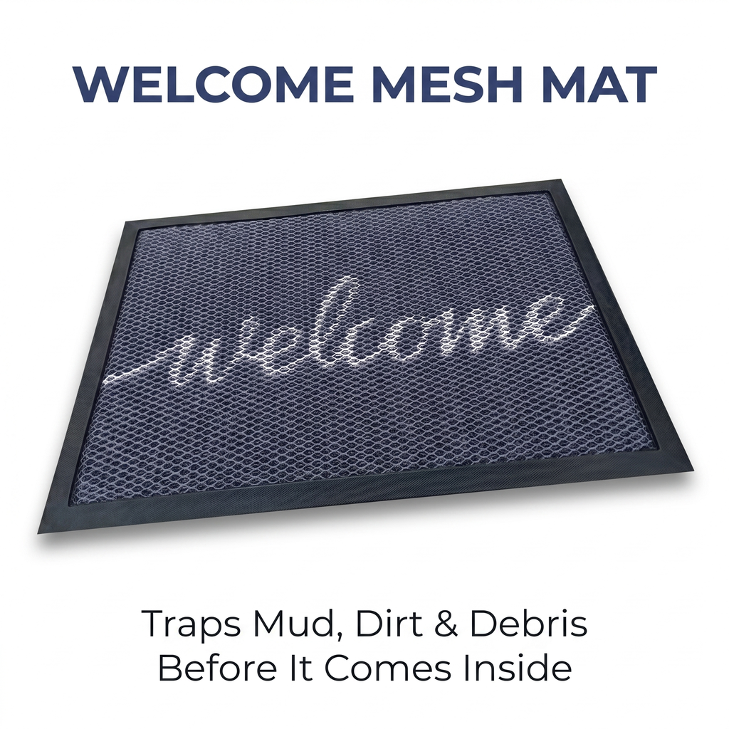 Muddy Mat® Printed Meshy Mat – The Best Dog Outdoor Mat for Muddy Paws