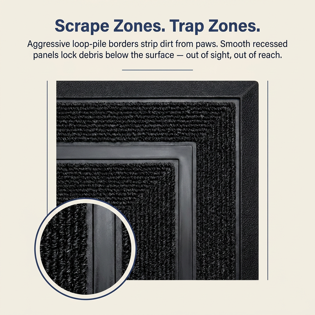 Muddy Mat® Printed Meshy Mat – The Best Dog Outdoor Mat for Muddy Paws