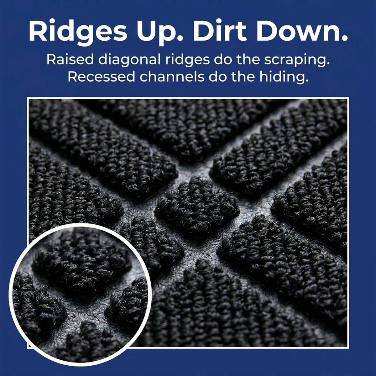 Muddy Mat® Printed Meshy Mat – The Best Dog Outdoor Mat for Muddy Paws