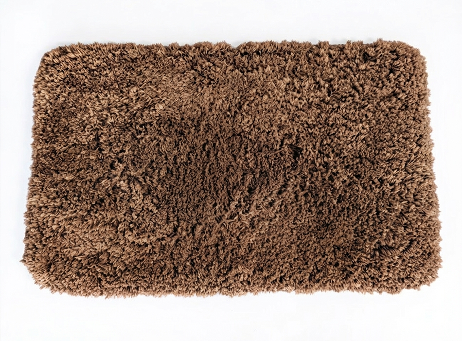 Muddy Mat® Fluffy Bathroom Rug, Soft Absorbent Microfiber Bath Mat, Non Slip, Quick Dry, Machine Washable for Bathroom Floor, Tub, Shower, Toilet and Sink