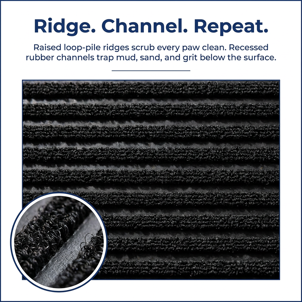 Muddy Mat® Printed Meshy Mat – The Best Dog Outdoor Mat for Muddy Paws