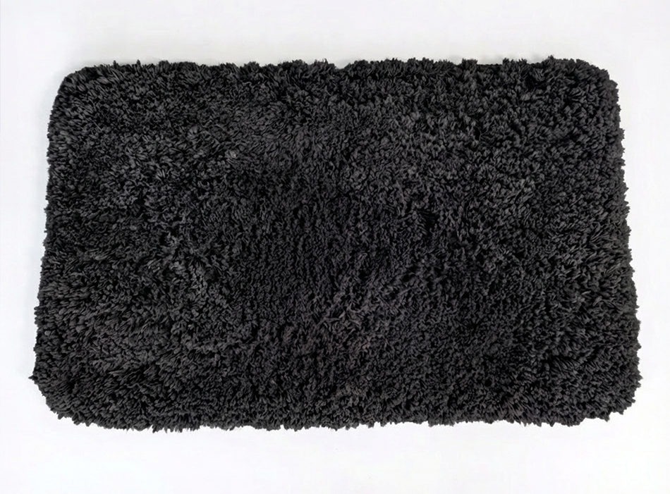 Muddy Mat® Fluffy Bathroom Rug, Soft Absorbent Microfiber Bath Mat, Non Slip, Quick Dry, Machine Washable for Bathroom Floor, Tub, Shower, Toilet and Sink
