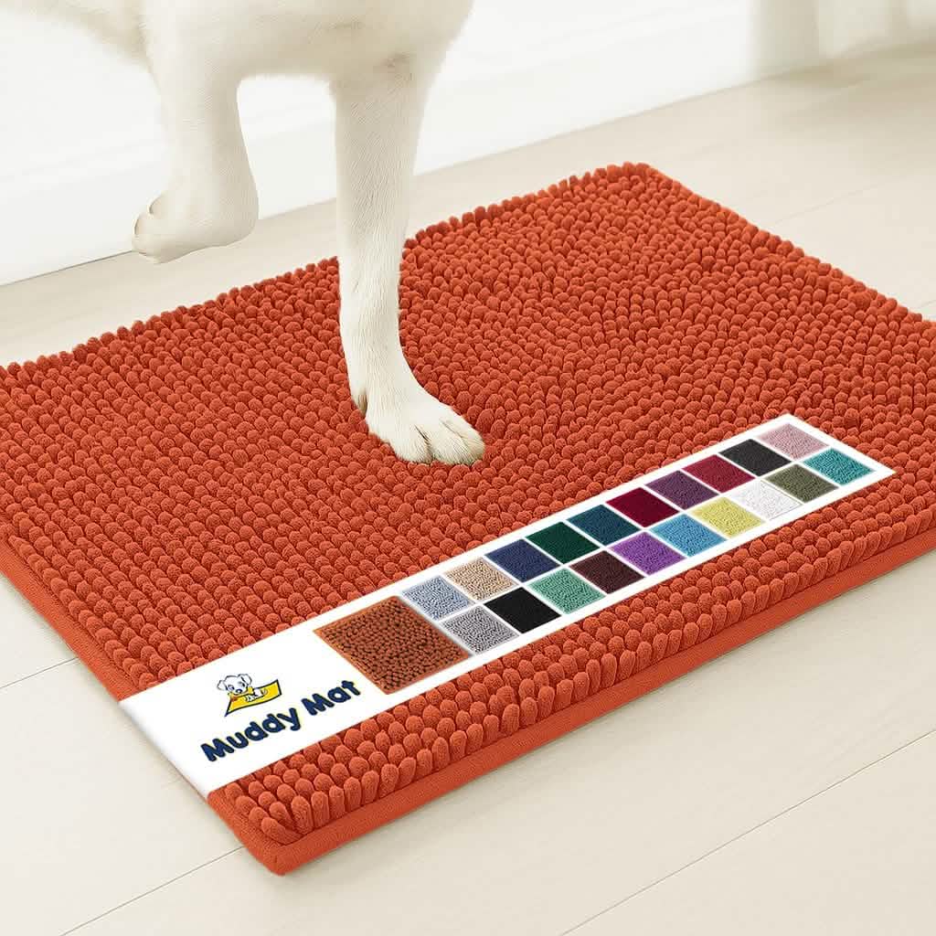 Muddy Mat® - The Anti-Mud Mat -  Machine Washable/Dryer Safe