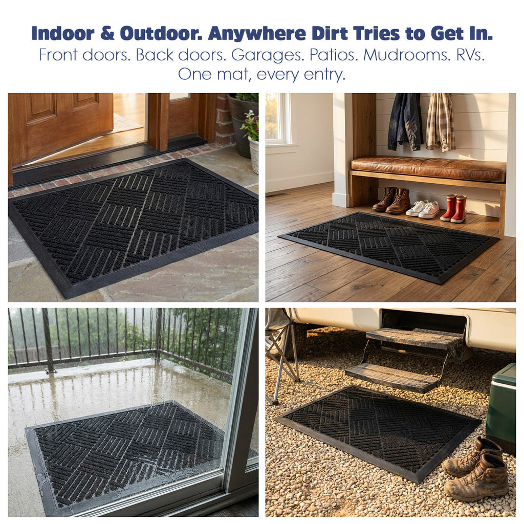 Muddy Mat® Printed Meshy Mat – The Best Dog Outdoor Mat for Muddy Paws