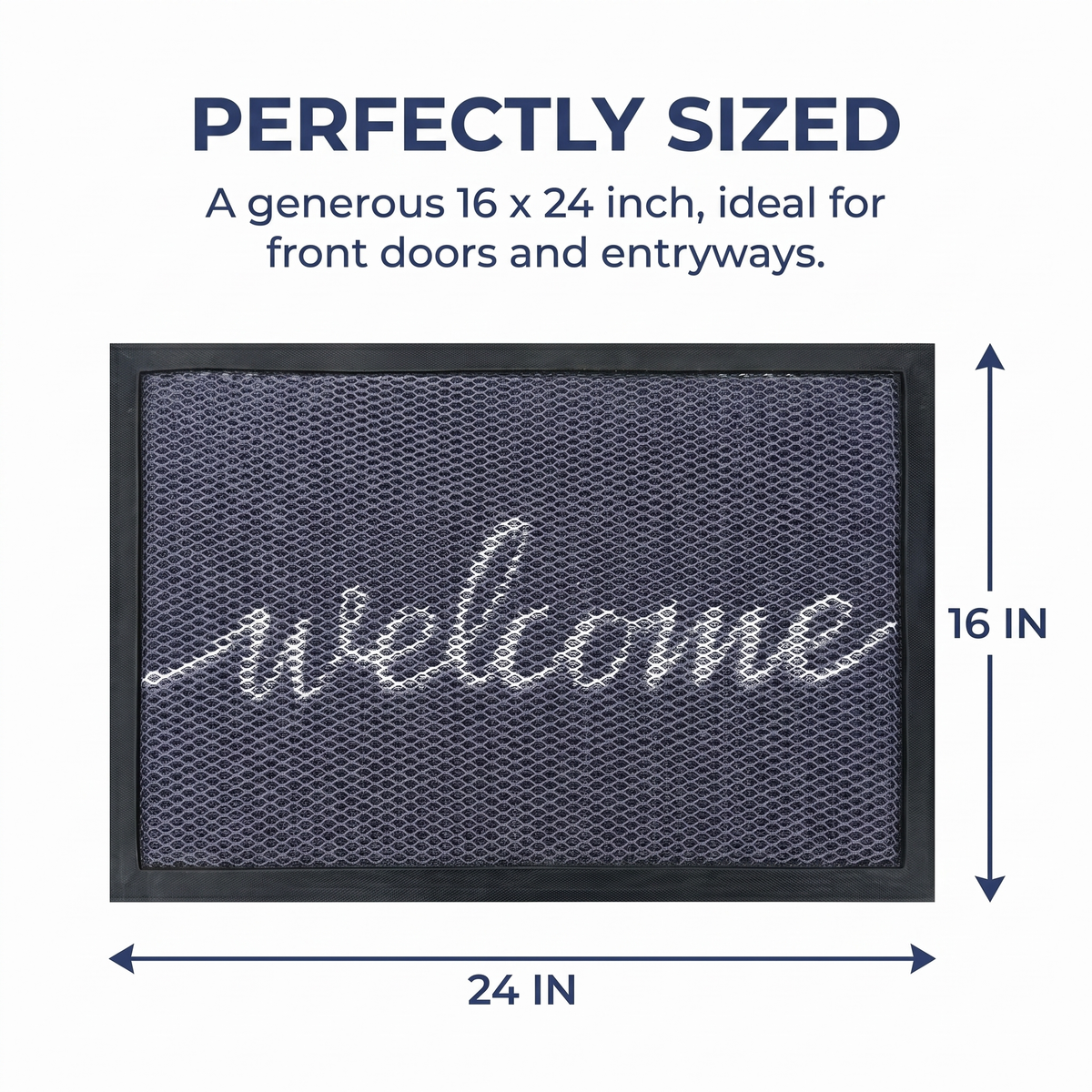 Muddy Mat® Printed Meshy Mat – The Best Dog Outdoor Mat for Muddy Paws