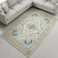 Muddy Carpet Sorrento Washable Area Rugs for Living Room, Bedroom & Dining Room – Modern Soft Low Pile Non Slip Carpet – Pet Friendly Waterproof Foldable Rugs for Home