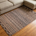 Muddy Carpet Nomad Washable Area Rugs for Living Room, Bedroom & Dining Room – Modern Soft Low Pile Non Slip Carpet – Pet Friendly Waterproof Foldable Rugs for Home
