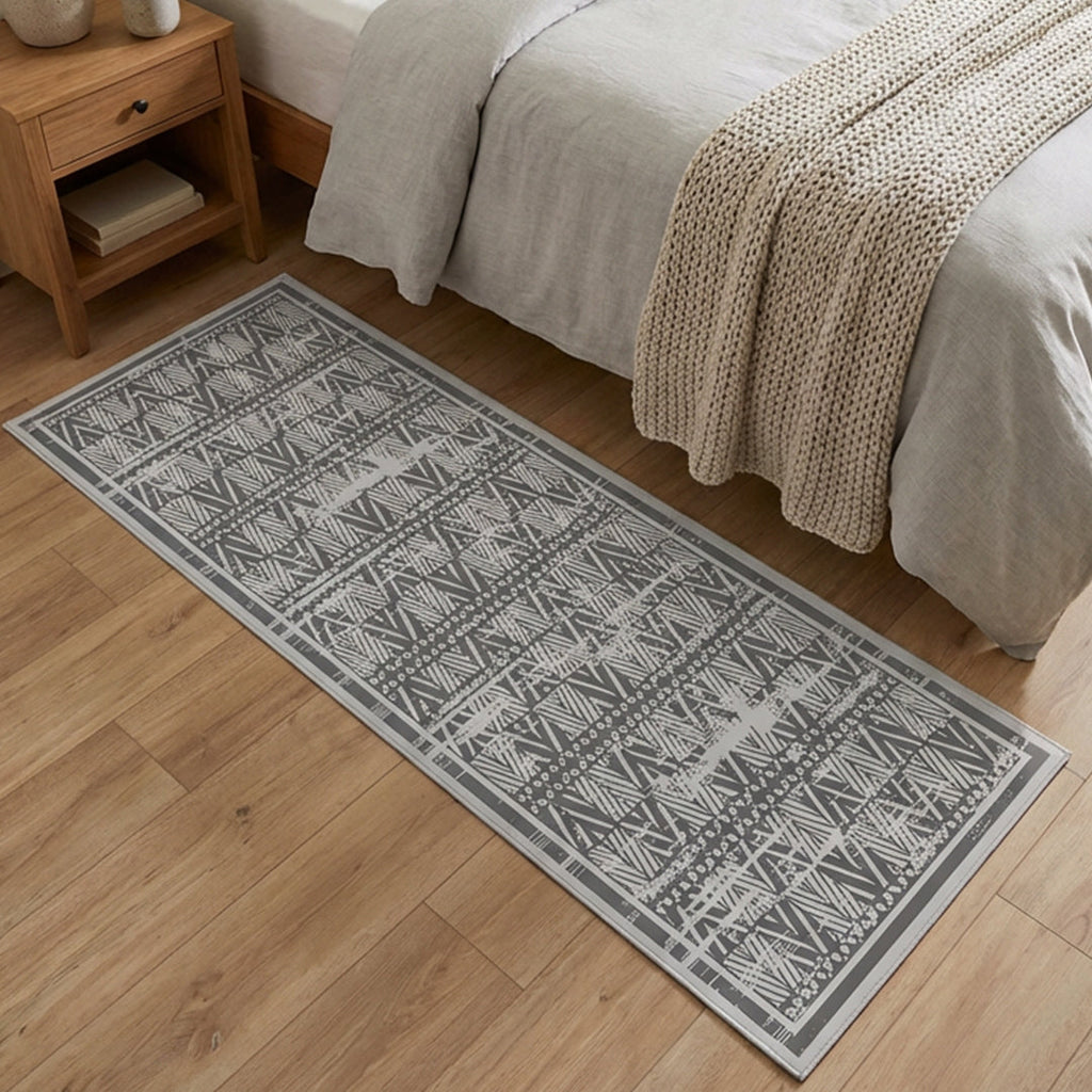 Muddy Carpet Zenith Washable Area Rugs for Living Room, Bedroom & Dining Room – Modern Soft Low Pile Non Slip Carpet – Pet Friendly Waterproof Foldable Rugs for Home
