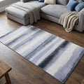 Muddy Carpet Mist Washable Area Rugs for Living Room, Bedroom & Dining Room – Modern Soft Low Pile Non Slip Carpet – Pet Friendly Waterproof Foldable Rugs for Home
