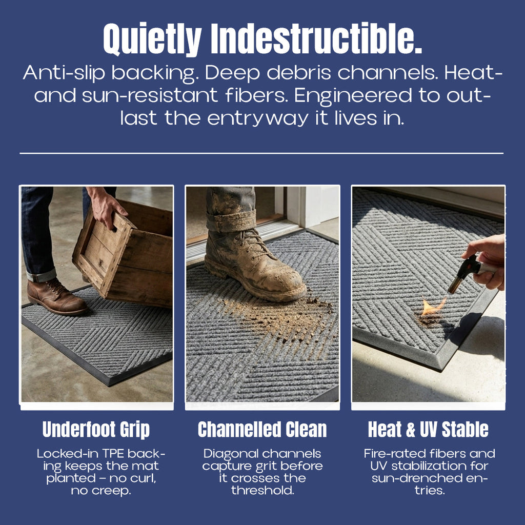 Muddy Mat® Printed Meshy Mat – The Best Dog Outdoor Mat for Muddy Paws