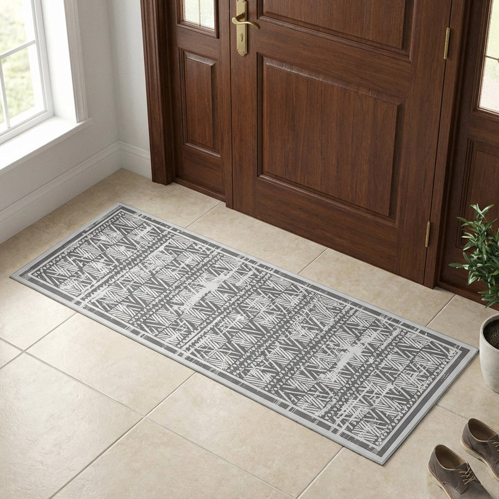 Muddy Carpet Zenith Washable Area Rugs for Living Room, Bedroom & Dining Room – Modern Soft Low Pile Non Slip Carpet – Pet Friendly Waterproof Foldable Rugs for Home