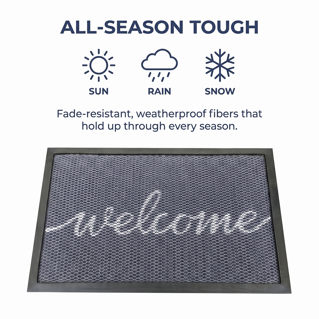 Muddy Mat® Printed Meshy Mat – The Best Dog Outdoor Mat for Muddy Paws