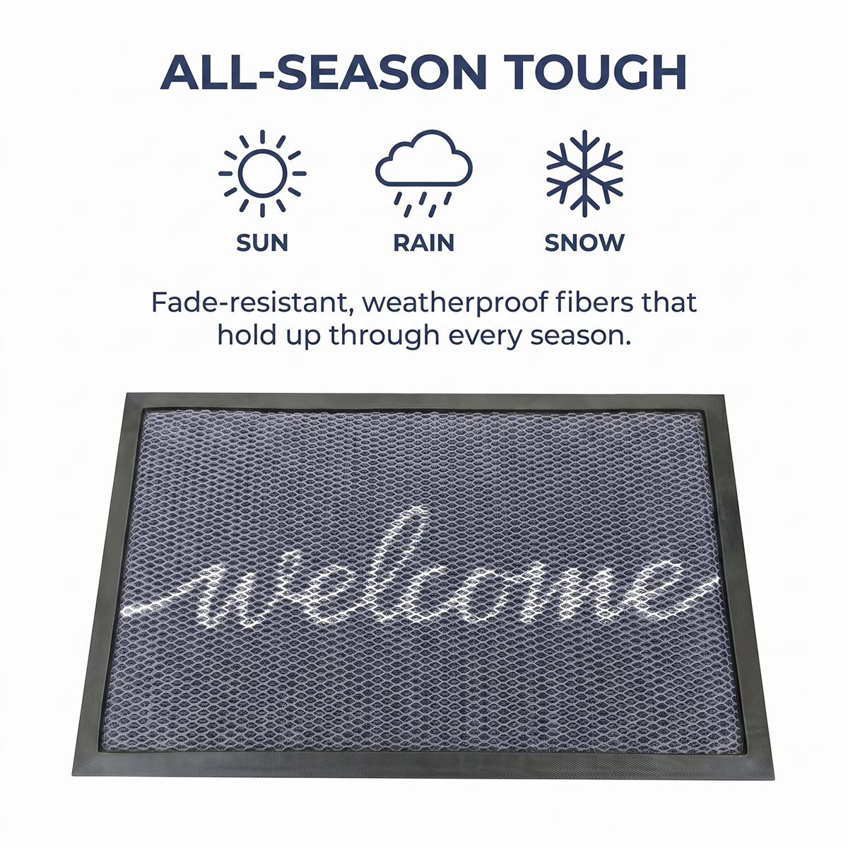 Muddy Mat® Printed Meshy Mat – The Best Dog Outdoor Mat for Muddy Paws