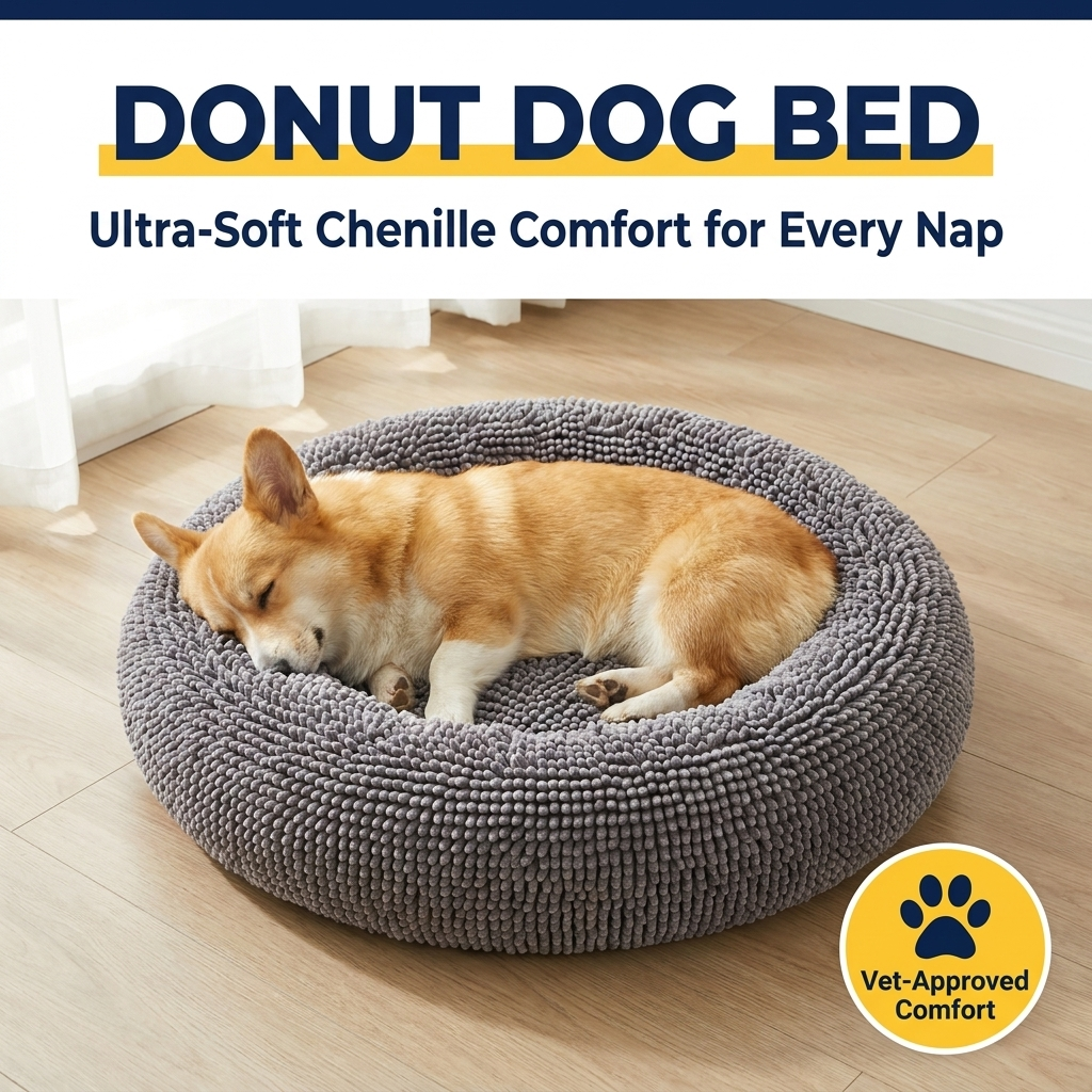 Muddy Mat® Cloud K-9 Bed – Donut Dog Bed