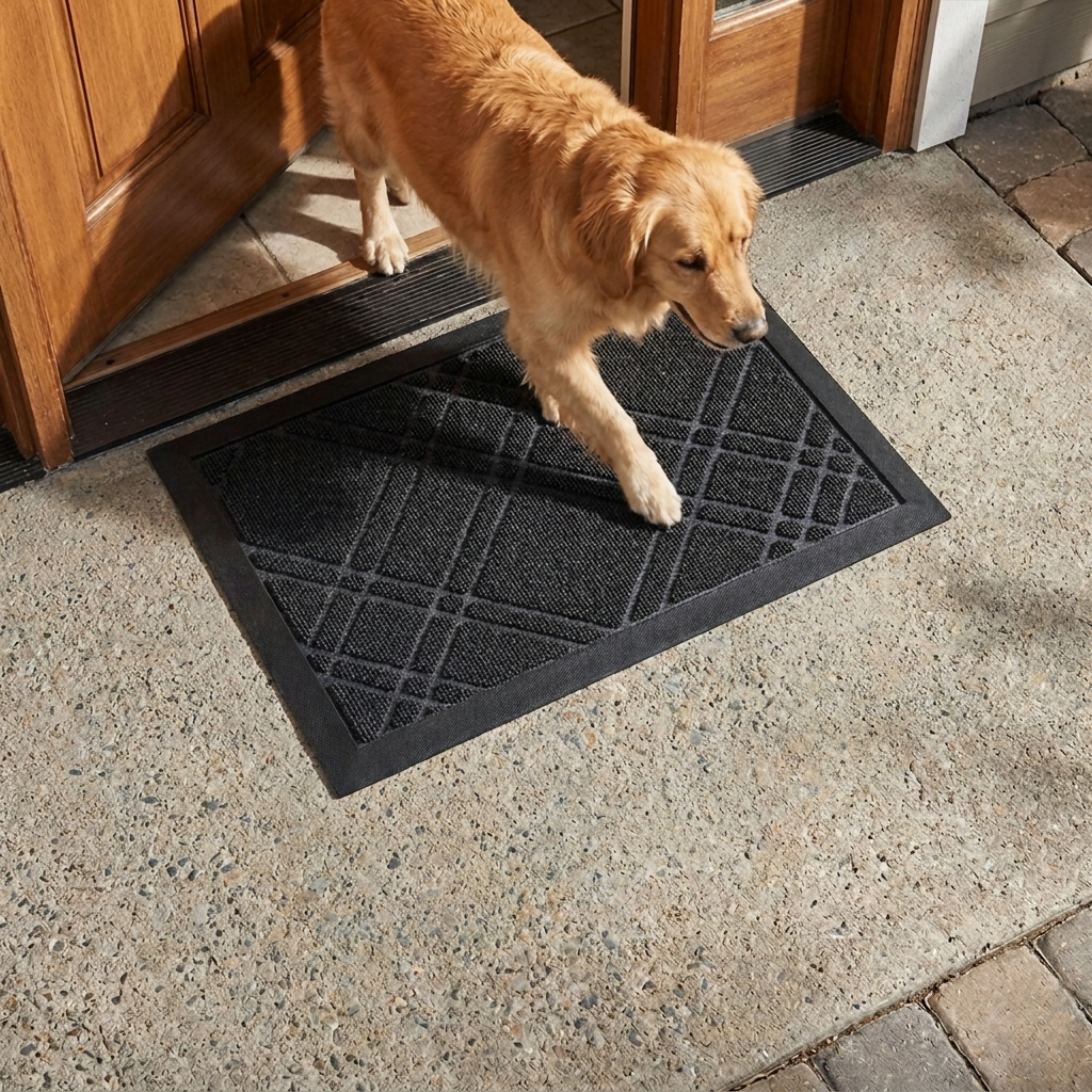 Muddy Mat® Printed Meshy Mat – The Best Dog Outdoor Mat for Muddy Paws