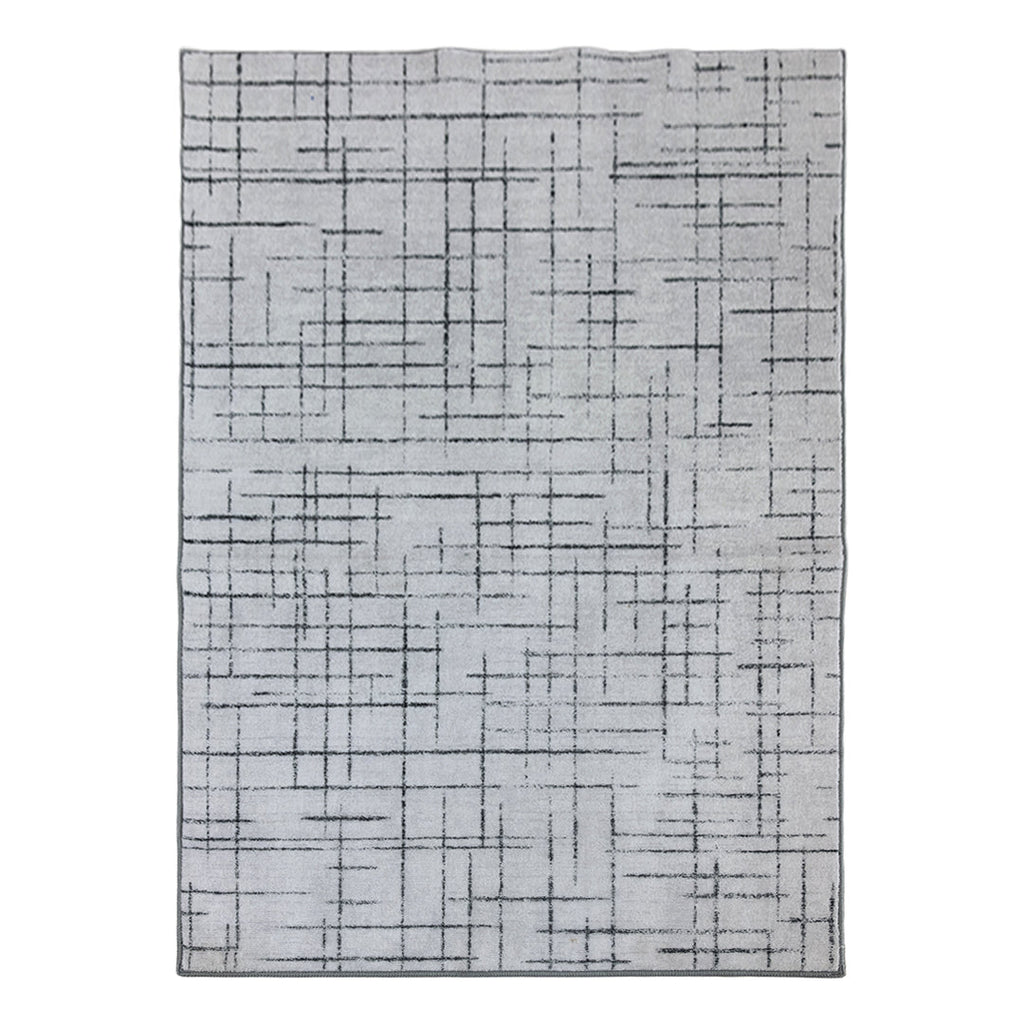 Muddy Carpet Strata Washable Area Rugs for Living Room, Bedroom & Dining Room – Modern Soft Low Pile Non Slip Carpet – Pet Friendly Waterproof Foldable Rugs for Home