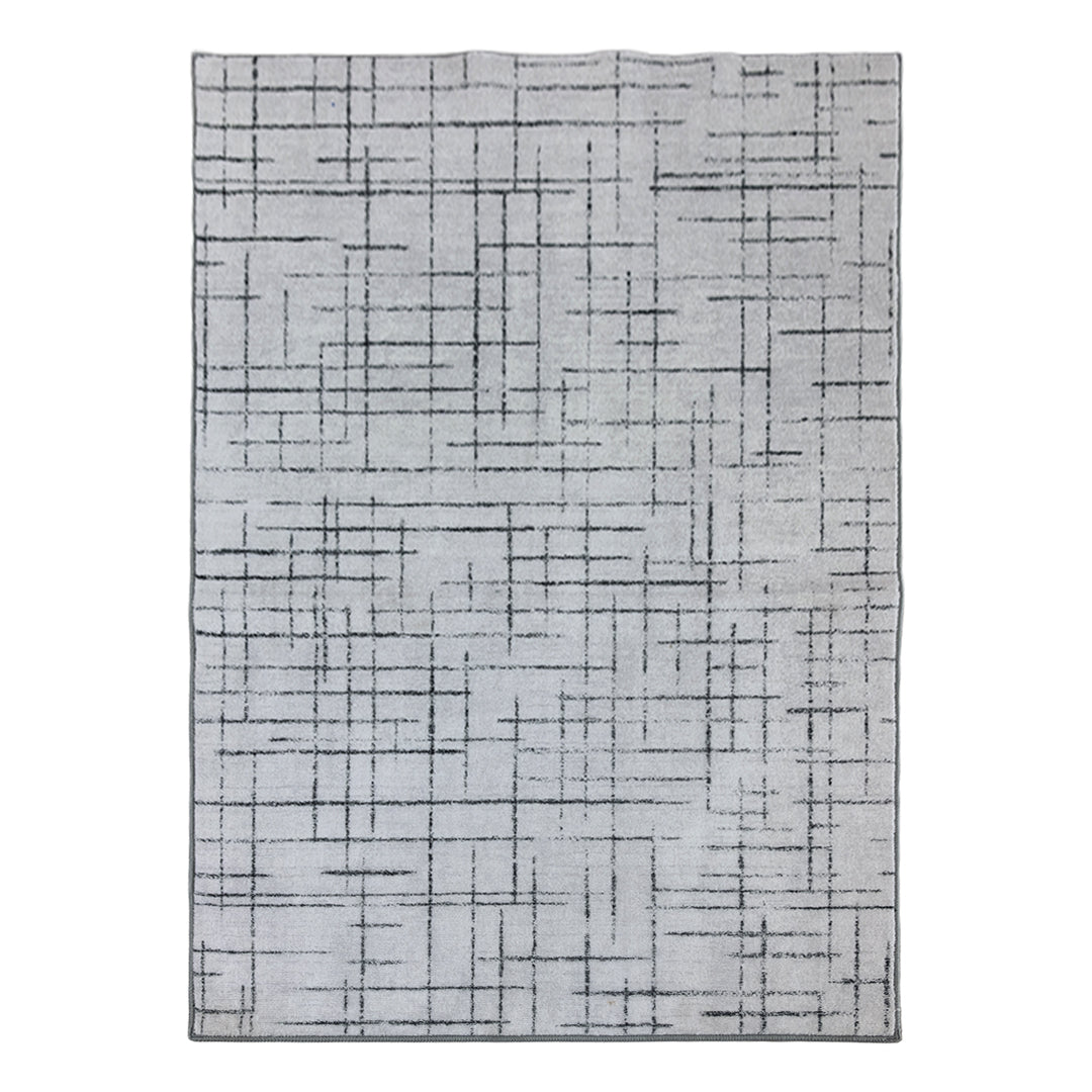 Muddy Carpet Strata Washable Area Rugs for Living Room, Bedroom & Dining Room – Modern Soft Low Pile Non Slip Carpet – Pet Friendly Waterproof Foldable Rugs for Home