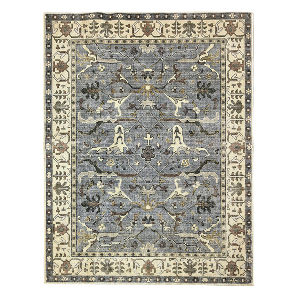 Muddy Carpet Duskfall Washable Area Rugs for Living Room, Bedroom & Dining Room – Modern Soft Low Pile Non Slip Carpet – Pet Friendly Waterproof Foldable Rugs for Home