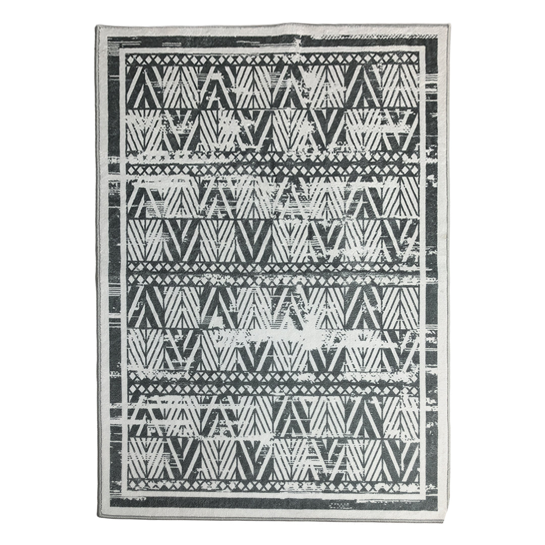 Muddy Carpet Zenith Washable Area Rugs for Living Room, Bedroom & Dining Room – Modern Soft Low Pile Non Slip Carpet – Pet Friendly Waterproof Foldable Rugs for Home