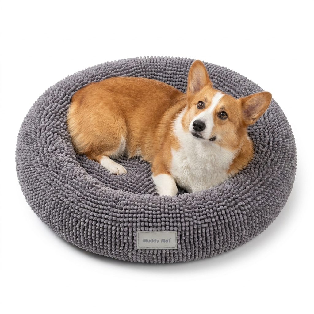 Muddy Mat® Cloud K-9 Bed – Donut Dog Bed