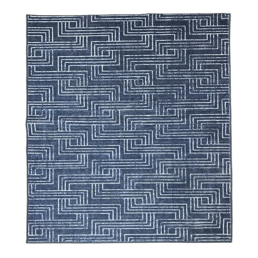 Muddy Carpet Cipher Washable Area Rugs for Living Room, Bedroom & Dining Room – Modern Soft Low Pile Non Slip Carpet – Pet Friendly Waterproof Foldable Rugs for Home
