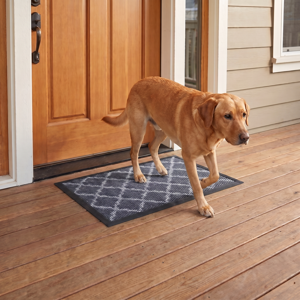 Muddy Mat® Printed Meshy Mat – The Best Dog Outdoor Mat for Muddy Paws