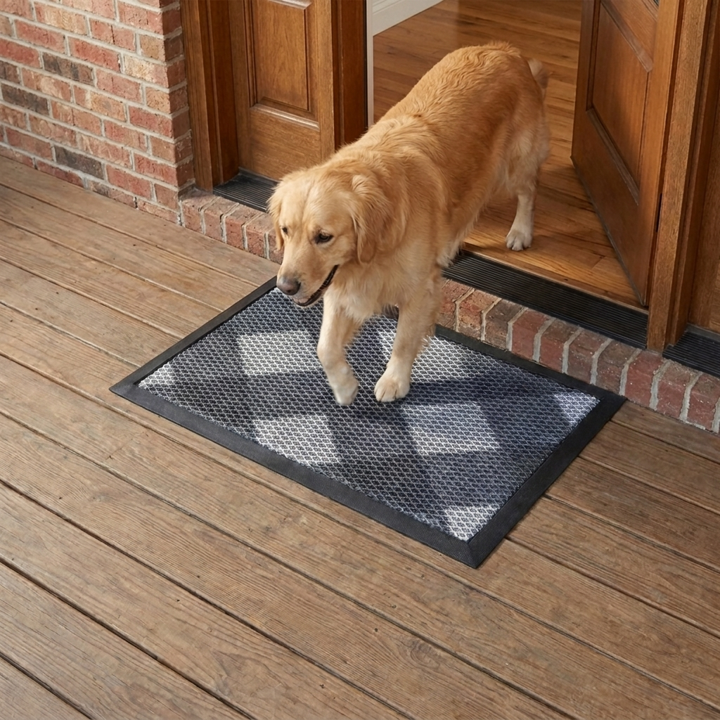 Muddy Mat® Printed Meshy Mat – The Best Dog Outdoor Mat for Muddy Paws