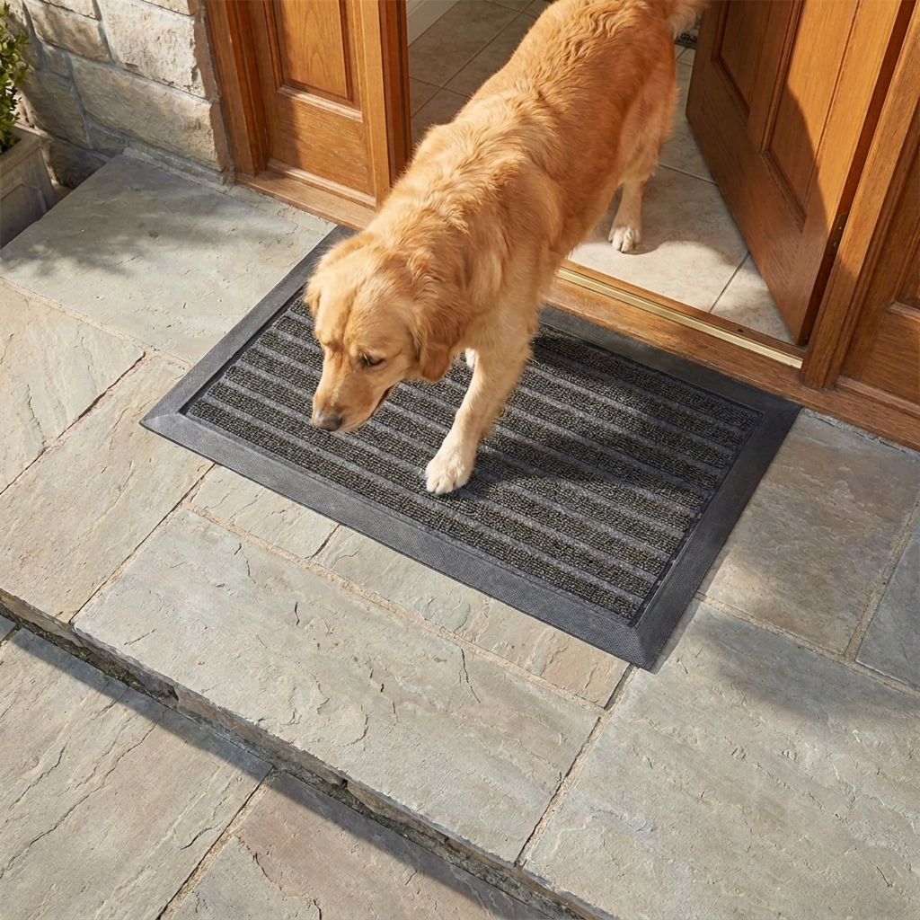 Muddy Mat® Printed Meshy Mat – The Best Dog Outdoor Mat for Muddy Paws