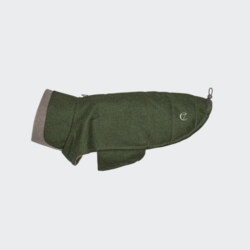 Hundemantel Brooklyn Flannel Fern Green