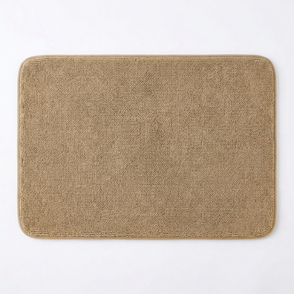 Muddy Mat® CloudStep Bathroom Rugs, Non Slip Bath Mats for Bathroom, Super Absorbent Memory Foam Chenille, Quick Dry Machine Washable Thick Toilet Rug for Shower Tub and Floor