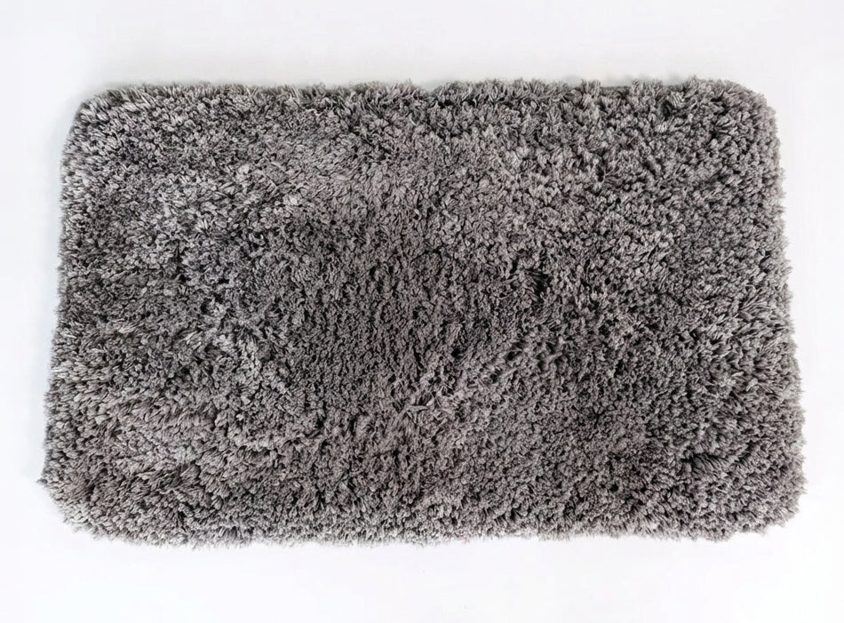 Muddy Mat® Fluffy Bathroom Rug, Soft Absorbent Microfiber Bath Mat, Non Slip, Quick Dry, Machine Washable for Bathroom Floor, Tub, Shower, Toilet and Sink